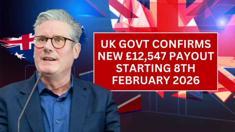 £12,547 UK Government Payout