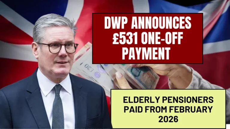 £531 DWP Payment for Pensioners