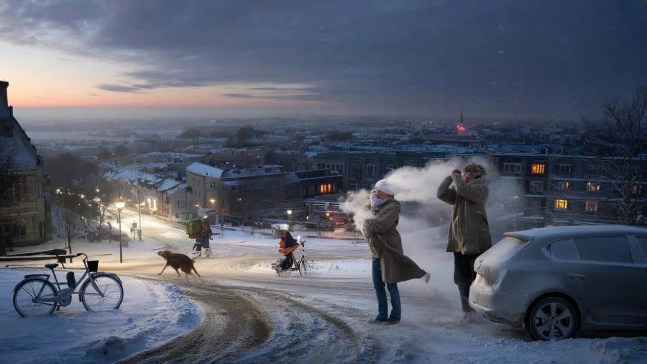 Early Polar Vortex Shift February