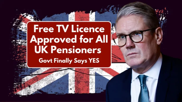 Free TV Licence for UK Pensioners