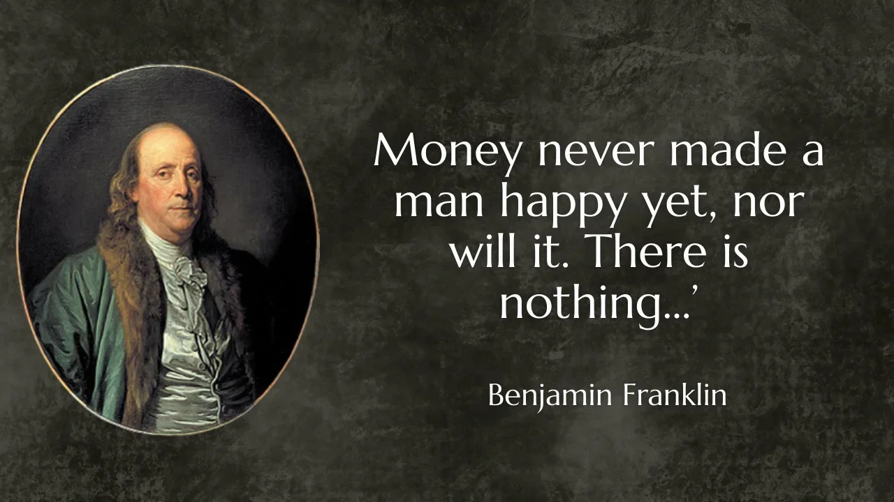 Quote of the Day By Benjamin Franklin